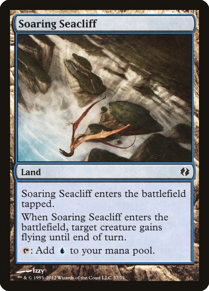 Soaring Seacliff [Duel Decks: Venser vs. Koth] | Jomio and Rueliete's Cards and Comics