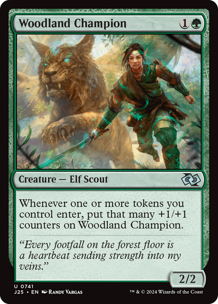 Woodland Champion [Foundations Jumpstart] | Jomio and Rueliete's Cards and Comics