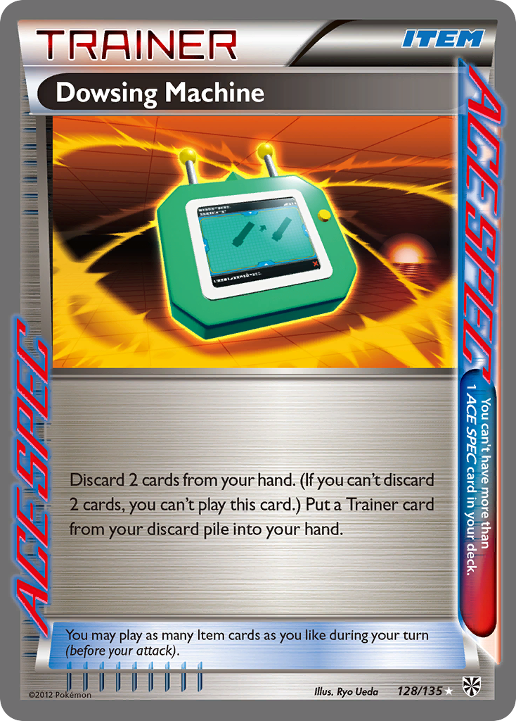 Dowsing Machine (128/135) [Black & White: Plasma Storm] | Jomio and Rueliete's Cards and Comics