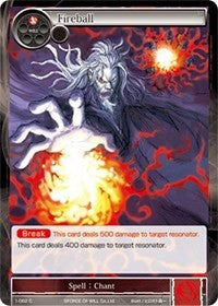 Fireball (1-082) [Starter Deck: Wolves of the Raging Flames] | Jomio and Rueliete's Cards and Comics