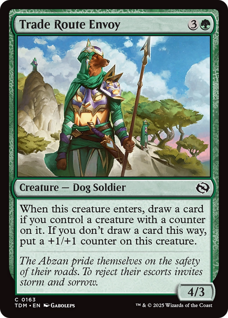 Trade Route Envoy [Tarkir: Dragonstorm] | Jomio and Rueliete's Cards and Comics