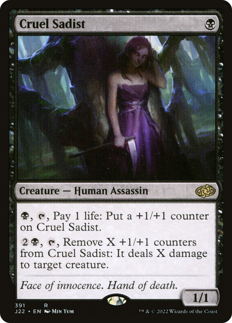 Cruel Sadist [Jumpstart 2022] | Jomio and Rueliete's Cards and Comics