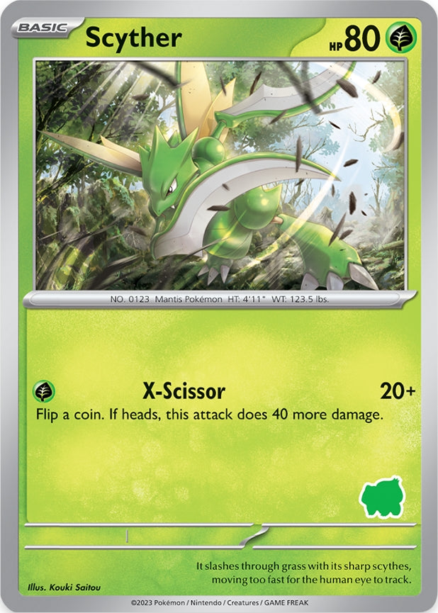Scyther [My First Battle] | Jomio and Rueliete's Cards and Comics