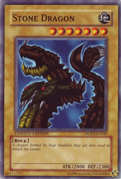 Stone Dragon [MDP2-EN020] Common | Jomio and Rueliete's Cards and Comics