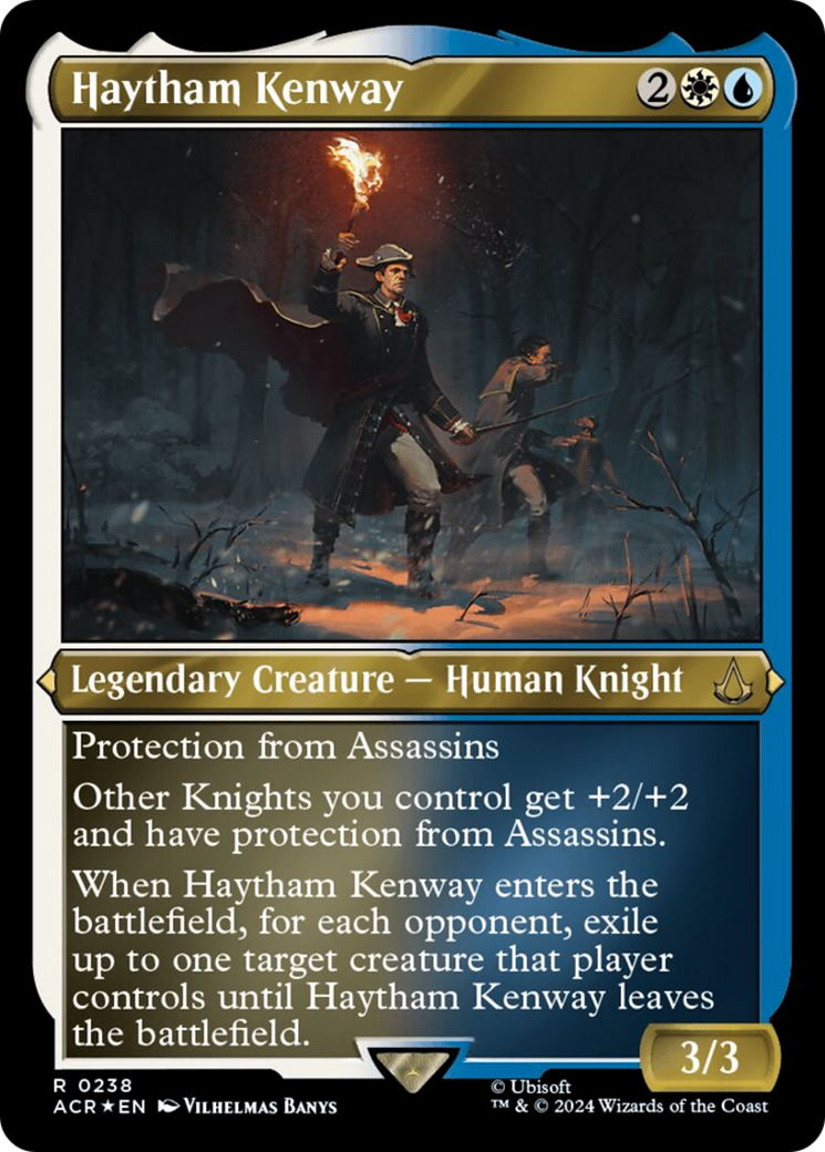 Haytham Kenway (Foil Etched) [Assassin's Creed] | Jomio and Rueliete's Cards and Comics
