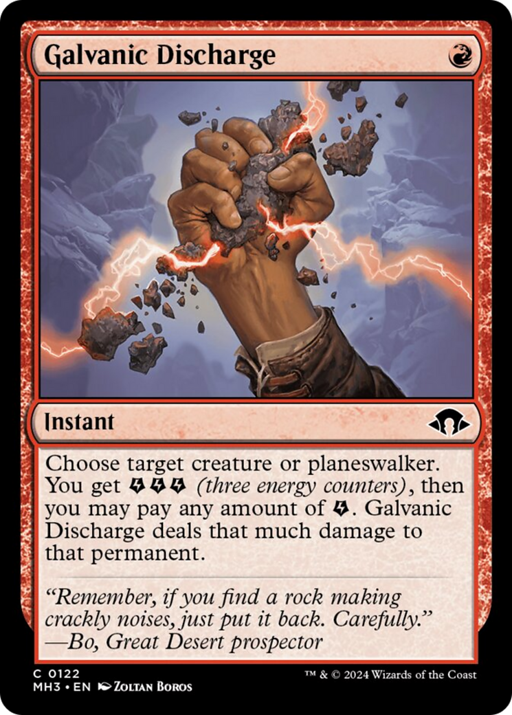 Galvanic Discharge [Modern Horizons 3] | Jomio and Rueliete's Cards and Comics