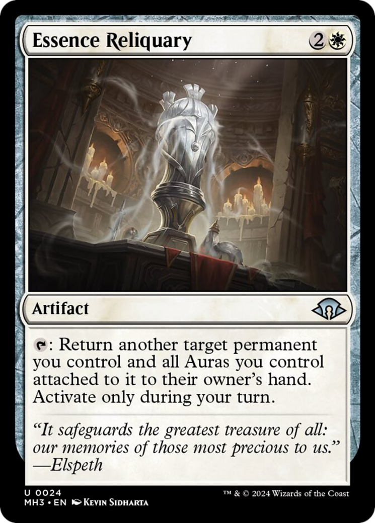 Essence Reliquary [Modern Horizons 3] | Jomio and Rueliete's Cards and Comics