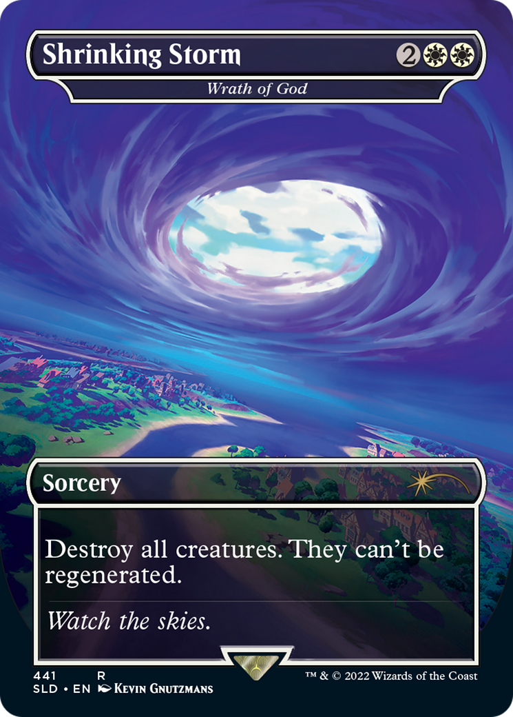 Wrath of God - Shrinking Storm [Secret Lair Drop Series] | Jomio and Rueliete's Cards and Comics