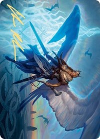 Righteous Valkyrie Art Card (Gold-Stamped Signature) [Kaldheim Art Series] | Jomio and Rueliete's Cards and Comics