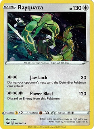 Rayquaza (SWSH029) [Sword & Shield: Black Star Promos] | Jomio and Rueliete's Cards and Comics