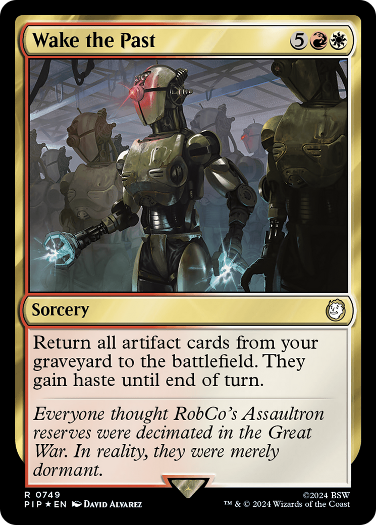 Wake the Past (Surge Foil) [Fallout] | Jomio and Rueliete's Cards and Comics