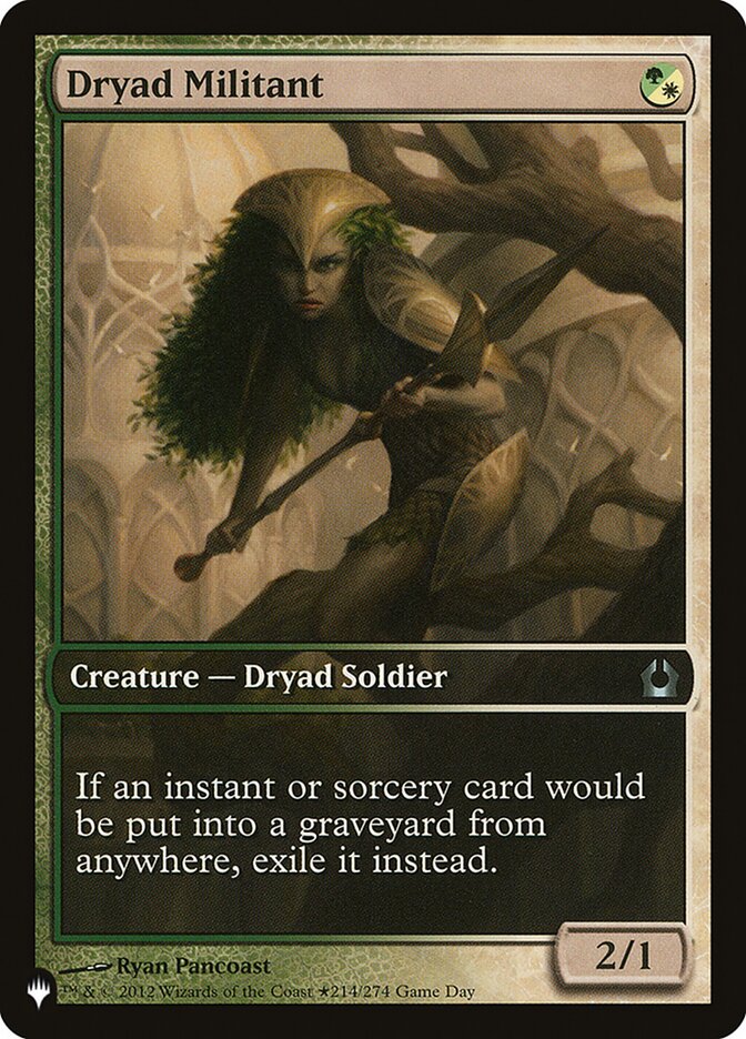 Dryad Militant [The List] | Jomio and Rueliete's Cards and Comics
