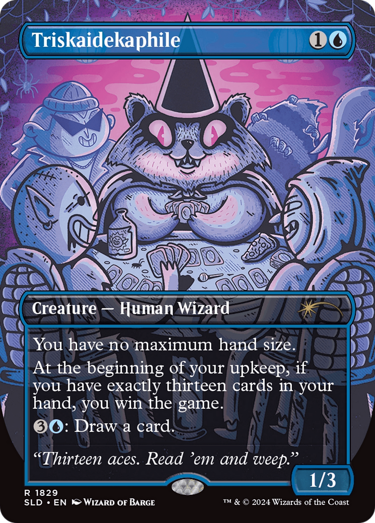 Triskaidekaphile (Rainbow Foil) [Secret Lair Drop Series] | Jomio and Rueliete's Cards and Comics