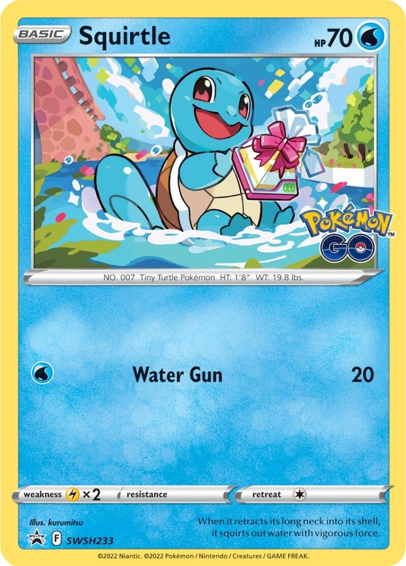 Squirtle (SWSH233) [Sword & Shield: Black Star Promos] | Jomio and Rueliete's Cards and Comics