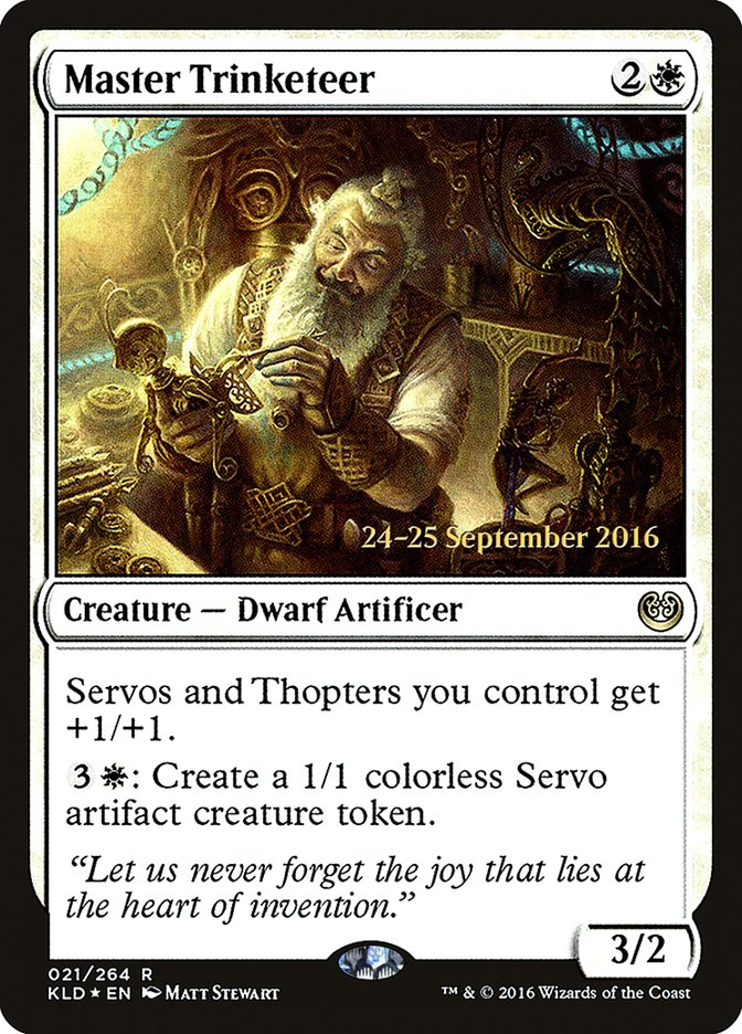 Master Trinketeer [Kaladesh Prerelease Promos] | Jomio and Rueliete's Cards and Comics