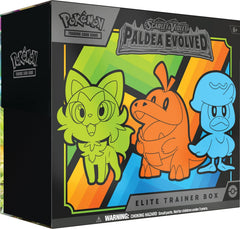 Scarlet & Violet: Paldea Evolved - Elite Trainer Box | Jomio and Rueliete's Cards and Comics