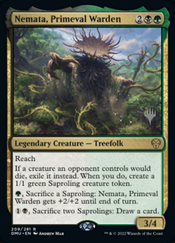 Nemata, Primeval Warden (Promo Pack) [Dominaria United Promos] | Jomio and Rueliete's Cards and Comics