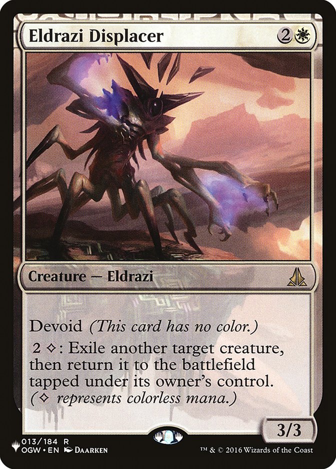Eldrazi Displacer [The List] | Jomio and Rueliete's Cards and Comics