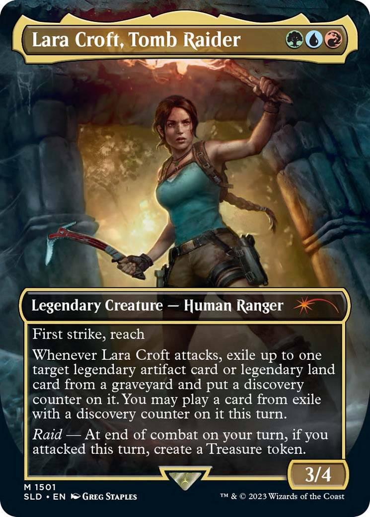 Lara Croft, Tomb Raider [Secret Lair Drop Series] | Jomio and Rueliete's Cards and Comics