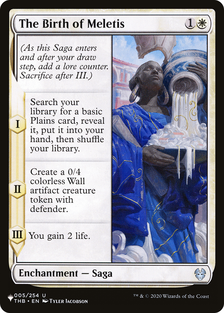 The Birth of Meletis [The List] | Jomio and Rueliete's Cards and Comics