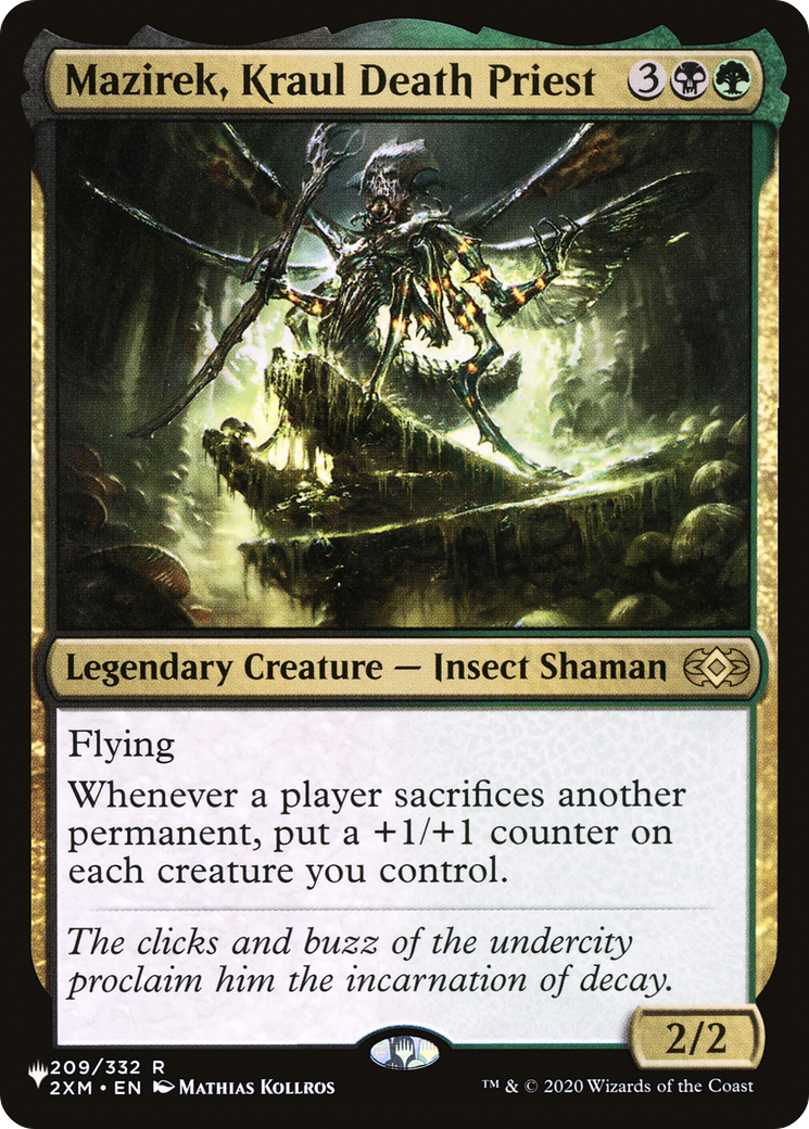 Mazirek, Kraul Death Priest [The List] | Jomio and Rueliete's Cards and Comics