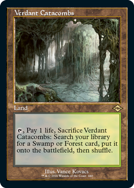 Verdant Catacombs (Retro) [Modern Horizons 2] | Jomio and Rueliete's Cards and Comics