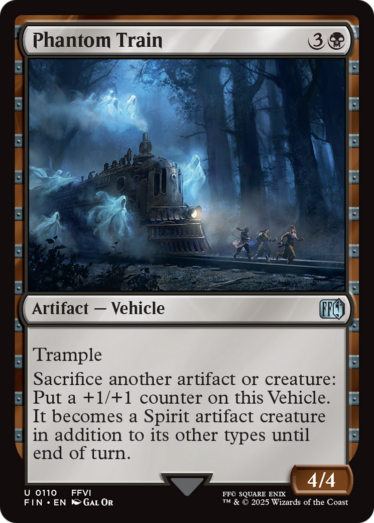 Phantom Train [FINAL FANTASY] | Jomio and Rueliete's Cards and Comics