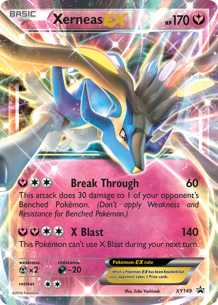 Xerneas EX (XY149) [XY: Black Star Promos] | Jomio and Rueliete's Cards and Comics