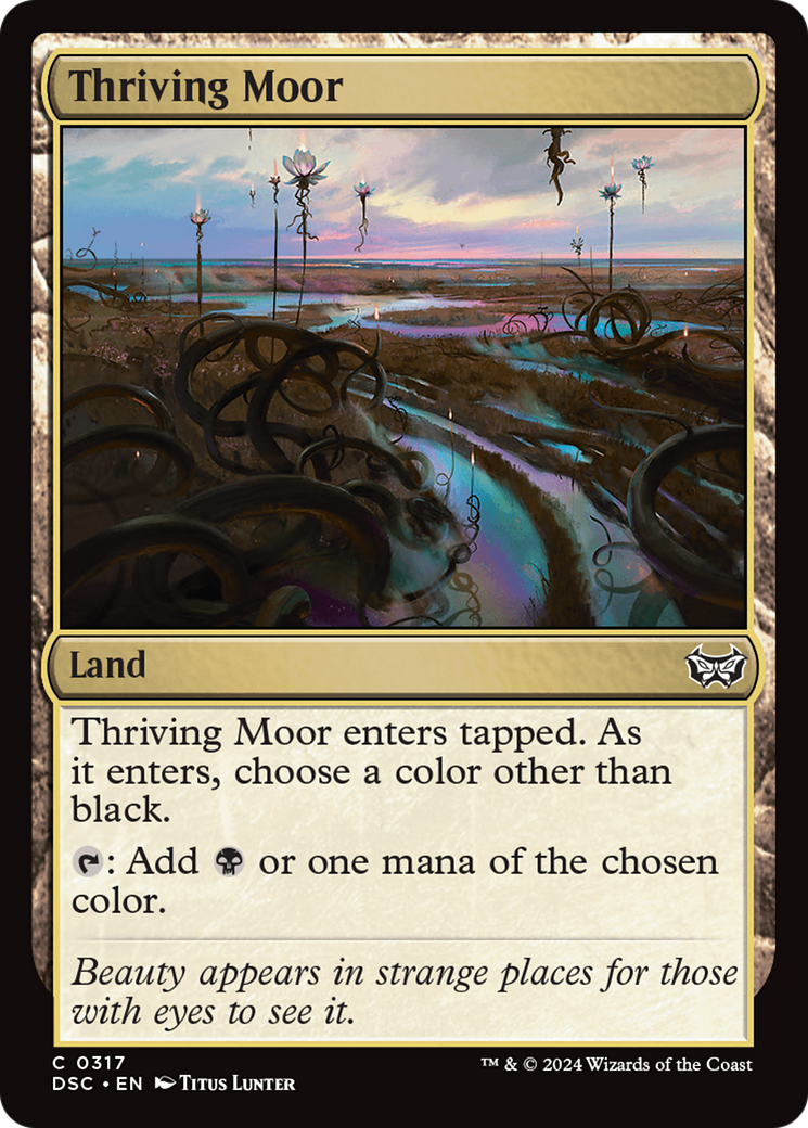 Thriving Moor [Duskmourn: House of Horror Commander] | Jomio and Rueliete's Cards and Comics