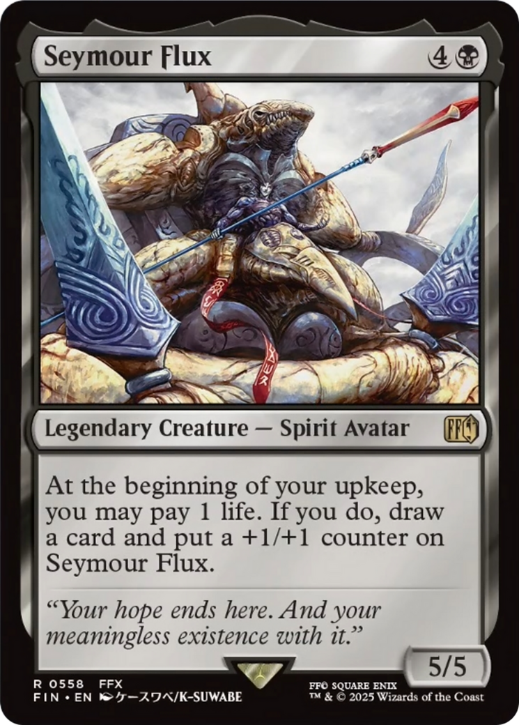 Seymour Flux [FINAL FANTASY] | Jomio and Rueliete's Cards and Comics