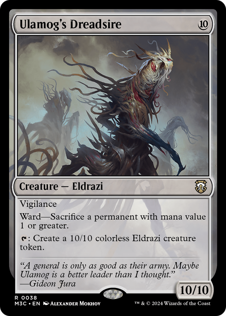 Ulamog's Dreadsire (Ripple Foil) [Modern Horizons 3 Commander] | Jomio and Rueliete's Cards and Comics