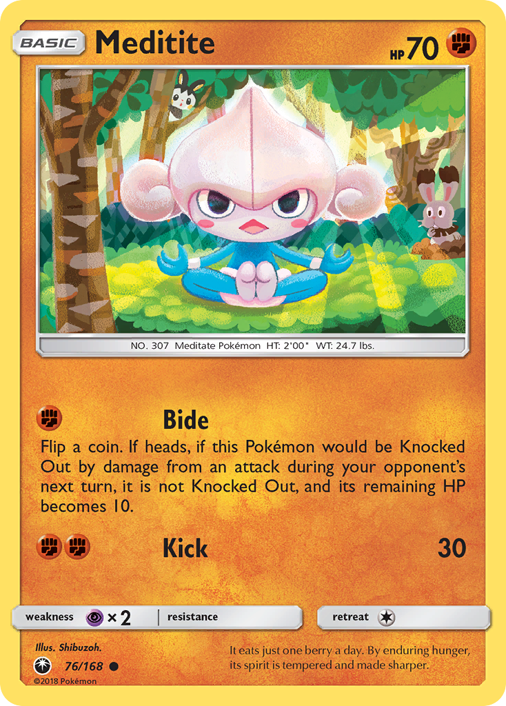 Meditite (76/168) [Sun & Moon: Celestial Storm] | Jomio and Rueliete's Cards and Comics