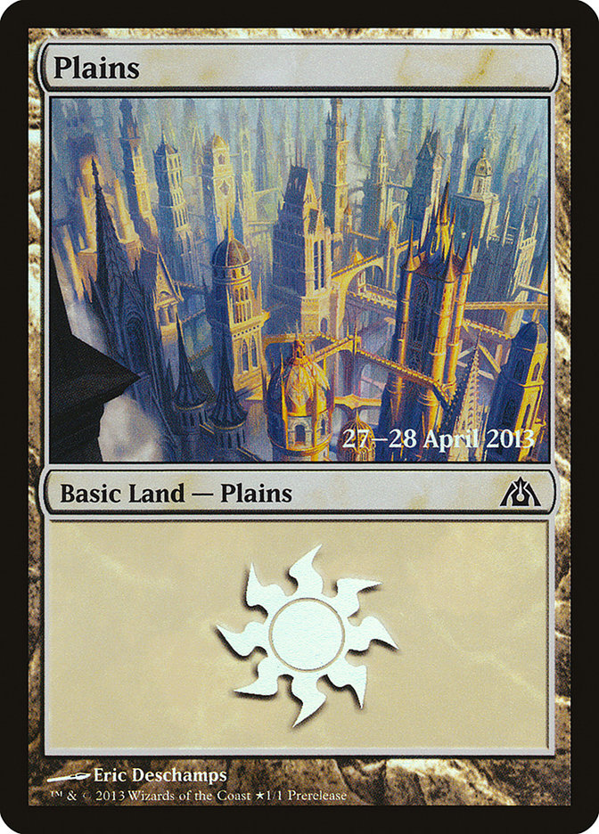 Plains (157) [Dragon's Maze Prerelease Promos] | Jomio and Rueliete's Cards and Comics