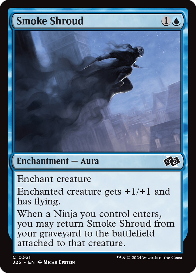 Smoke Shroud [Foundations Jumpstart] | Jomio and Rueliete's Cards and Comics