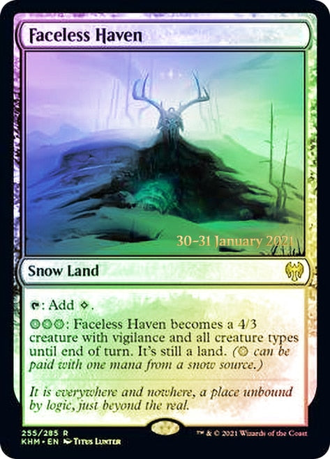 Faceless Haven [Kaldheim Prerelease Promos] | Jomio and Rueliete's Cards and Comics