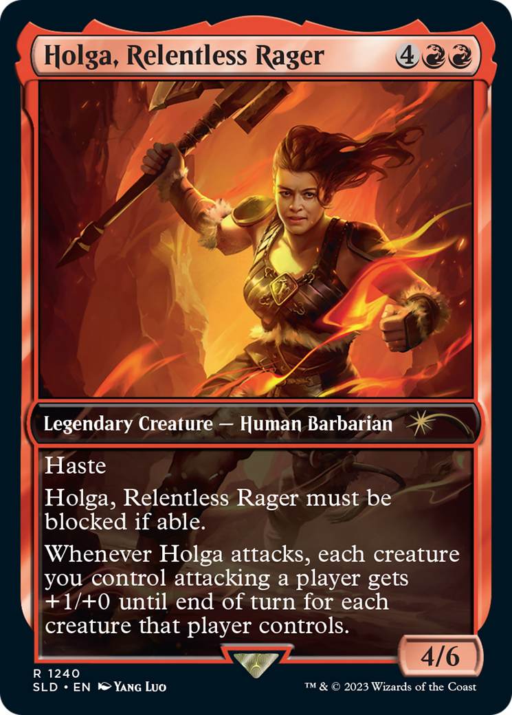 Holga, Relentless Rager [Secret Lair Drop Series] | Jomio and Rueliete's Cards and Comics