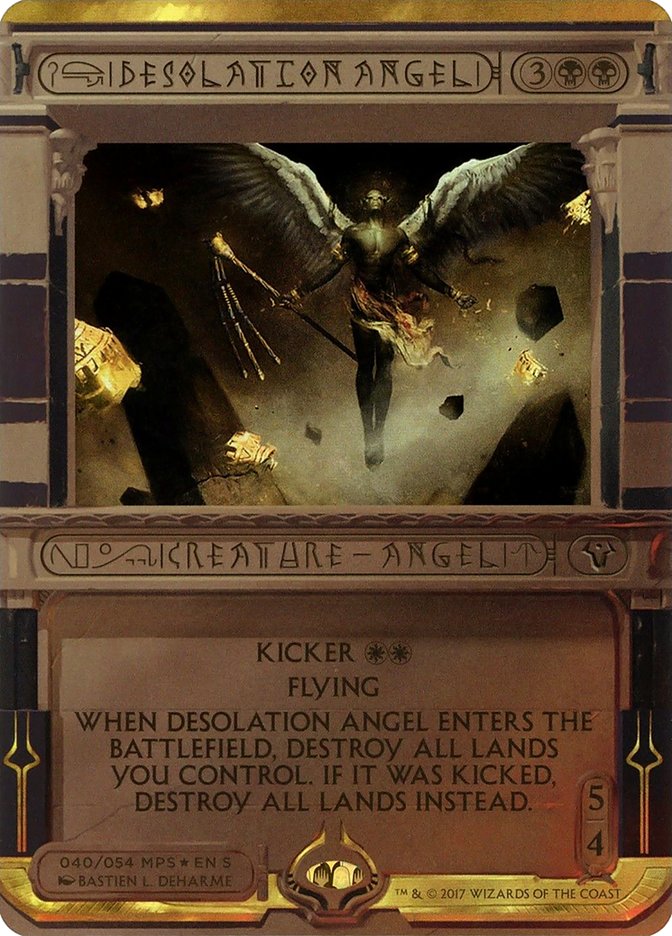 Desolation Angel (Invocation) [Amonkhet Invocations] | Jomio and Rueliete's Cards and Comics