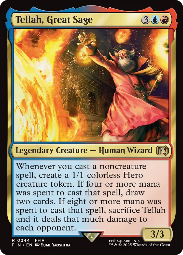 Tellah, Great Sage [FINAL FANTASY] | Jomio and Rueliete's Cards and Comics
