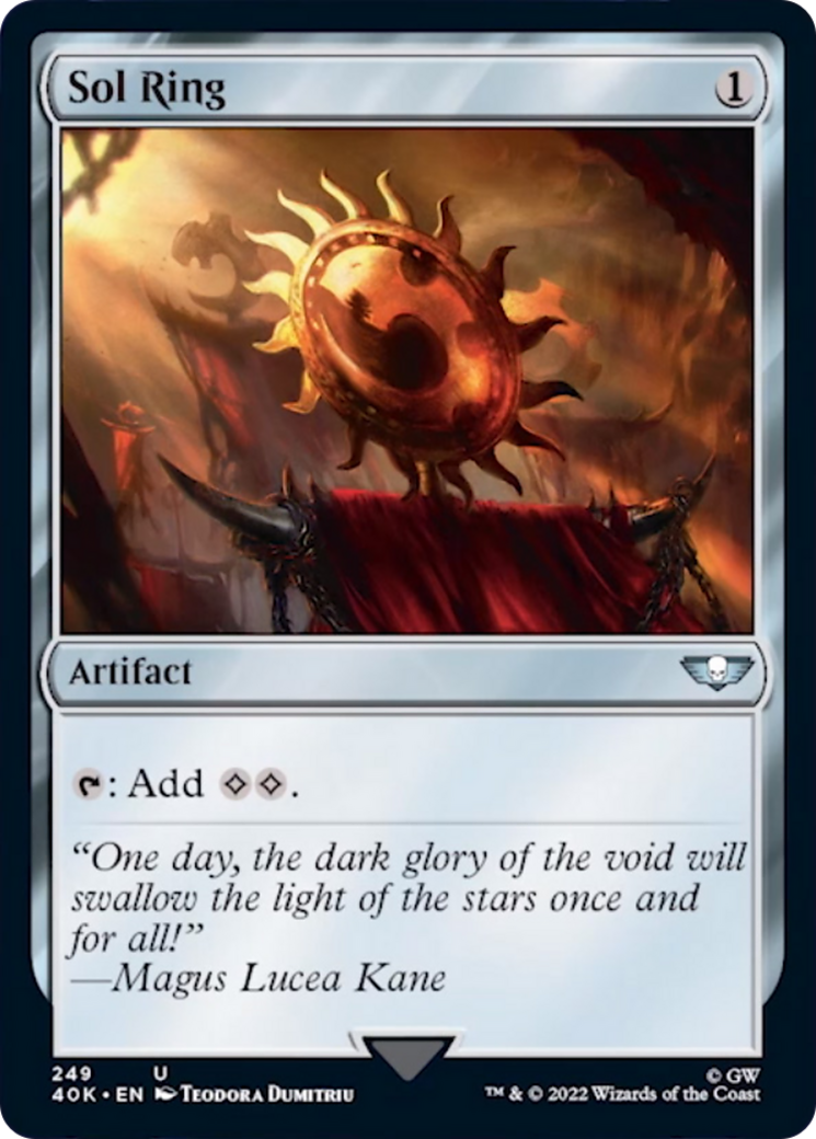 Sol Ring (249) [Warhammer 40,000] | Jomio and Rueliete's Cards and Comics