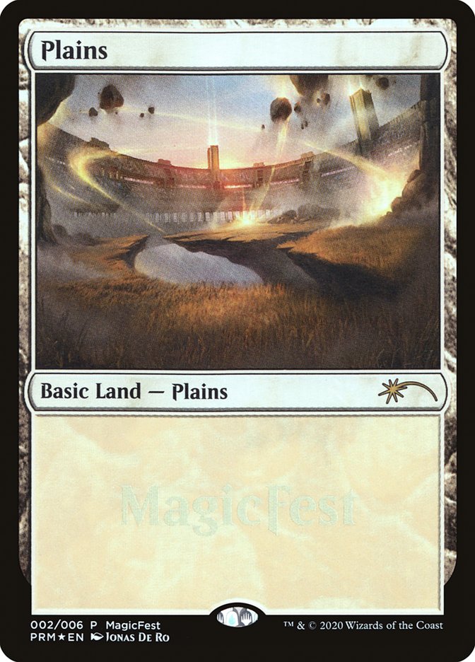 Plains (2) [MagicFest 2020] | Jomio and Rueliete's Cards and Comics