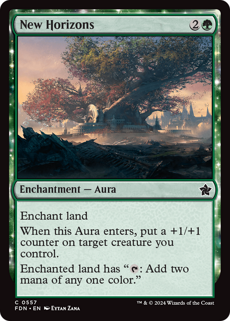 New Horizons [Foundations] | Jomio and Rueliete's Cards and Comics