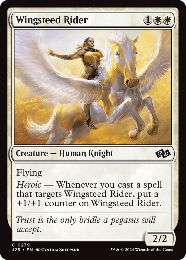 Wingsteed Rider [Foundations Jumpstart] | Jomio and Rueliete's Cards and Comics