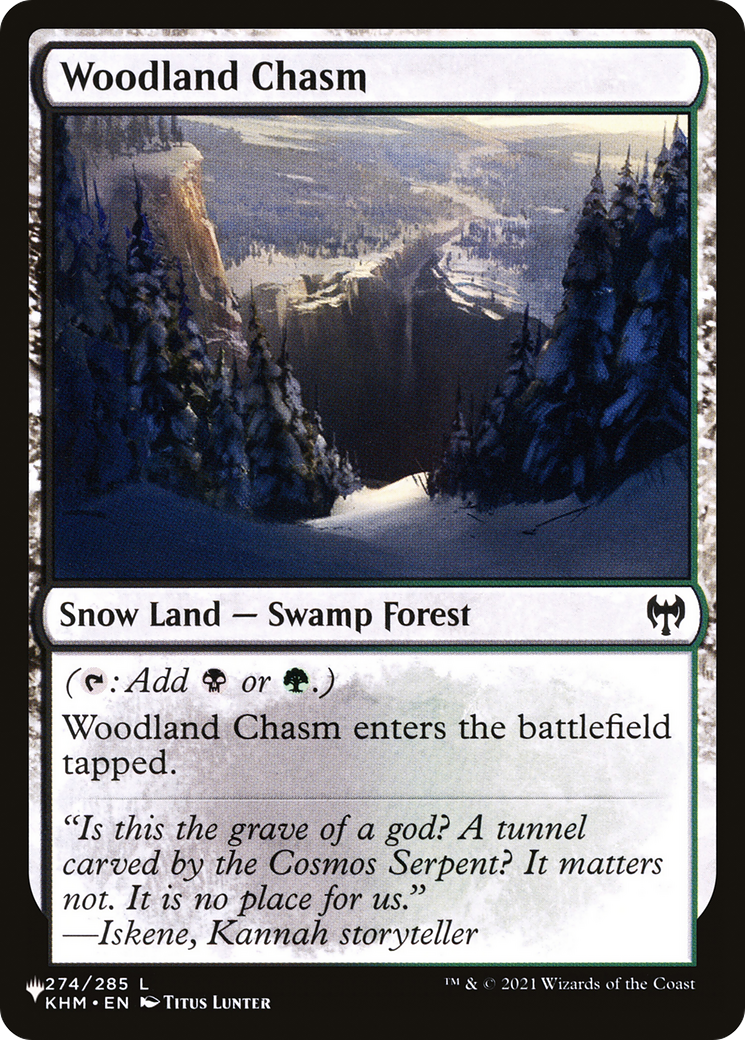 Woodland Chasm [Secret Lair: From Cute to Brute] | Jomio and Rueliete's Cards and Comics