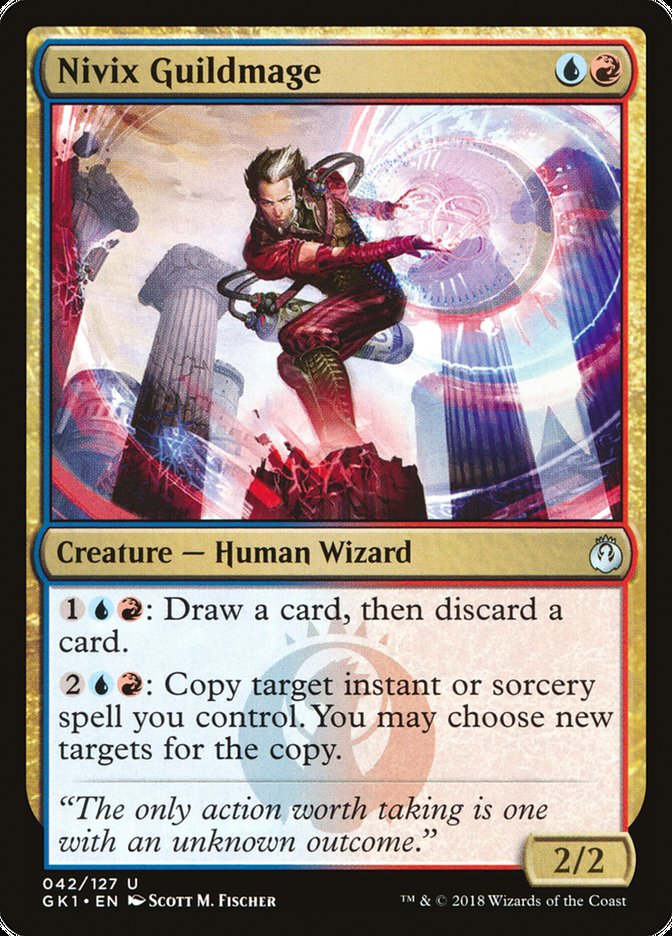 Nivix Guildmage [Guilds of Ravnica Guild Kit] | Jomio and Rueliete's Cards and Comics