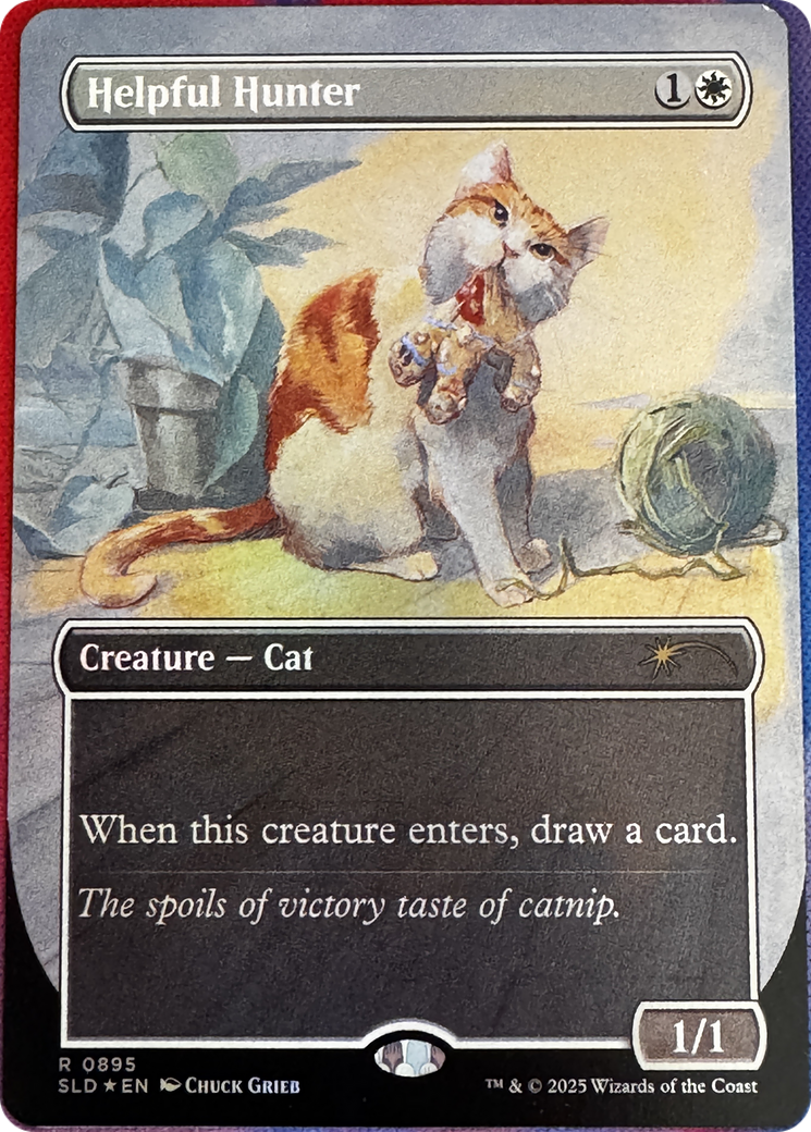 Helpful Hunter (0895) [Secret Lair Drop Series] | Jomio and Rueliete's Cards and Comics