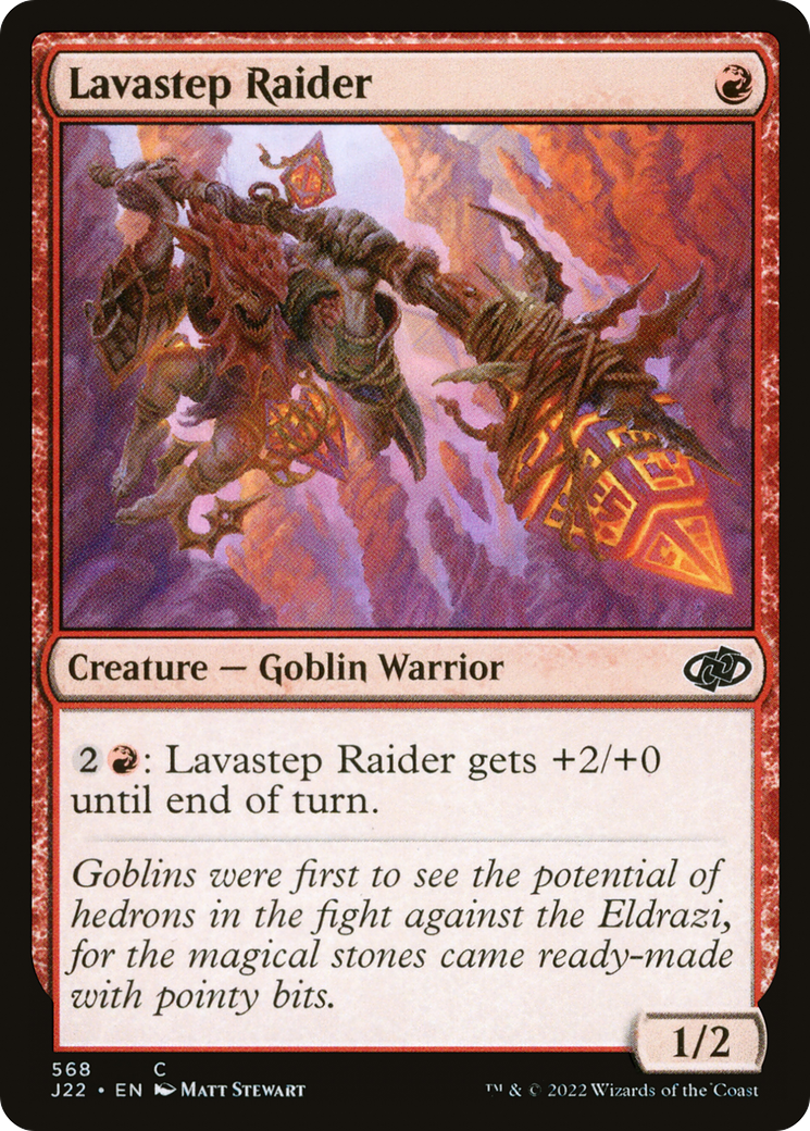 Lavastep Raider [Jumpstart 2022] | Jomio and Rueliete's Cards and Comics