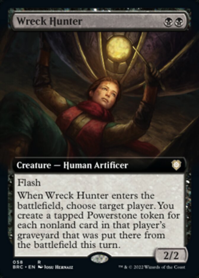 Wreck Hunter (Extended Art) [The Brothers' War Commander] | Jomio and Rueliete's Cards and Comics