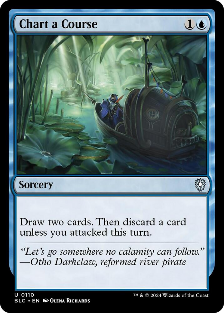 Chart a Course [Bloomburrow Commander] | Jomio and Rueliete's Cards and Comics