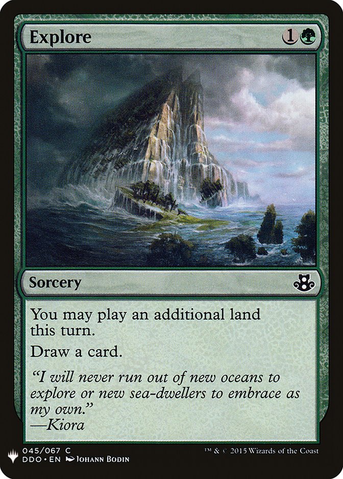 Explore [Mystery Booster] | Jomio and Rueliete's Cards and Comics
