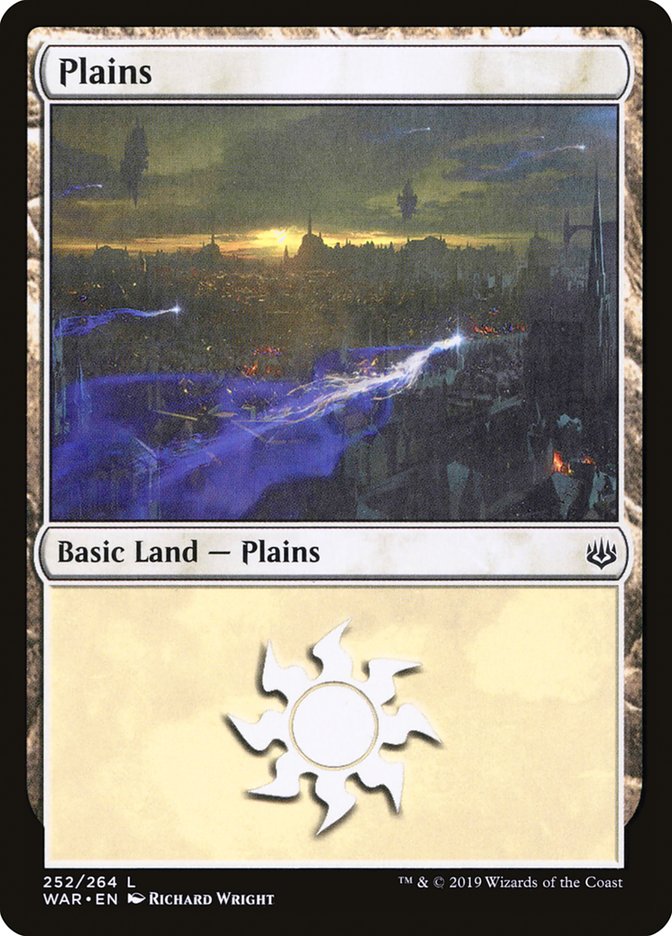 Plains (252) [War of the Spark] | Jomio and Rueliete's Cards and Comics